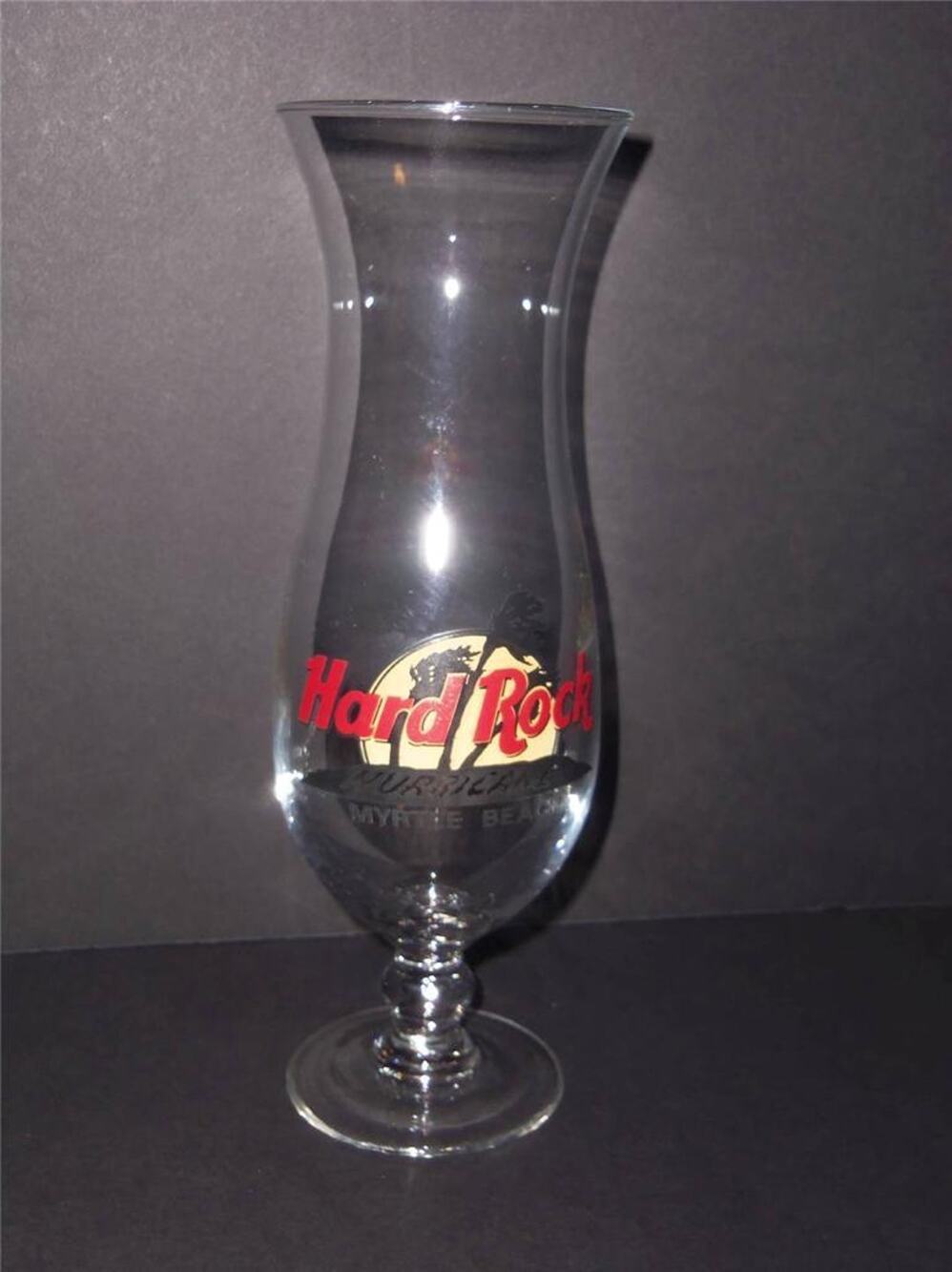 Hard Rock Cafe Hurricane Myrtle Beach Drink Glass Barware -111401